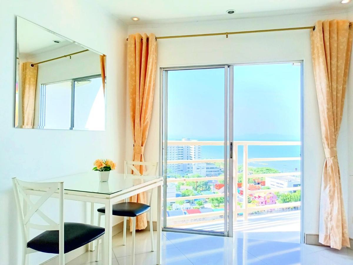 Sea View Beachfront Condos Pattaya Jomtien Exterior foto