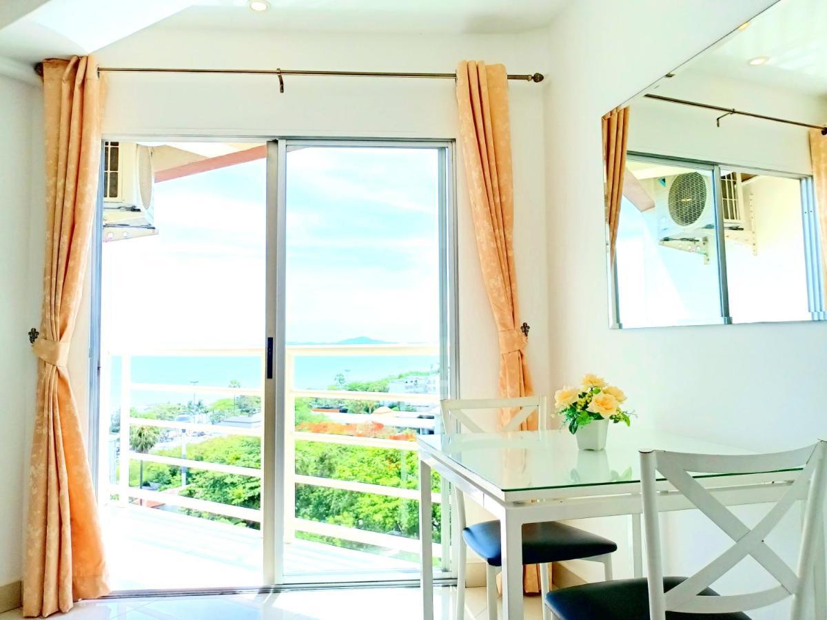 Sea View Beachfront Condos Pattaya Jomtien Exterior foto