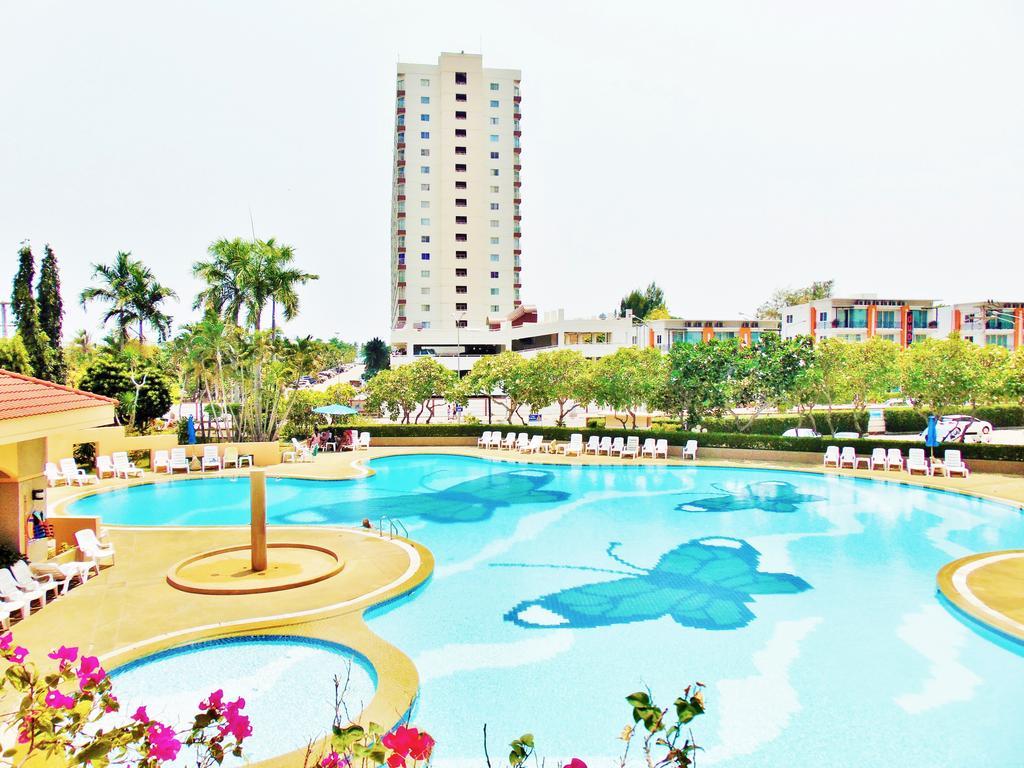 Sea View Beachfront Condos Pattaya Jomtien Exterior foto