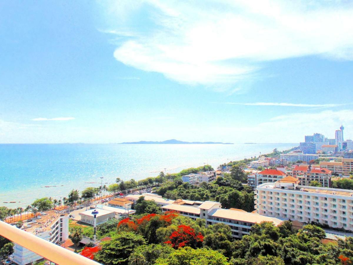 Sea View Beachfront Condos Pattaya Jomtien Exterior foto